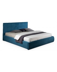 Кровать без матраса Селеста синий зеленый Velutto 33 Наша мебель