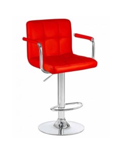 Барный стул хром красный Logomebel