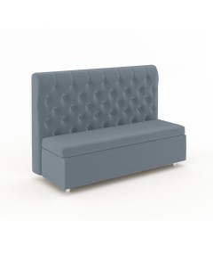 Прямой диван Фокус Версаль 140х67х106 см серый Фокус- мебельная фабрика