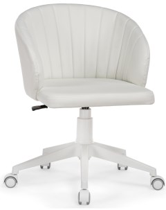 Компьютерное кресло Пард Экокожа белый Woodville