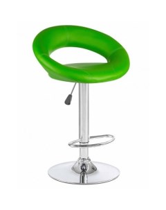 Барный стул серебристый зеленый Logomebel