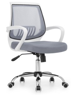 Компьютерное кресло Ergoplus Light gray White Woodville
