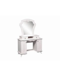 Стол туалетный 06 33 Кантри патина вудлайн кремовый сандал белый Олмеко