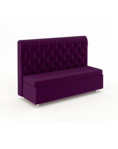 Прямой диван Фокус Версаль 140х67х106 см баклажан Фокус- мебельная фабрика
