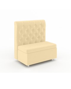 Прямой диван Фокус Версаль 100х67х106 см кремовый Фокус- мебельная фабрика