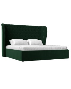 Кровать Далия 160 Зеленый велюр Лига диванов