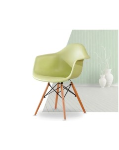 Стул для кухни столовой или гостинной кресло зеленый Nobrand