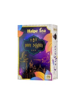 Чай черный и зеленый 1001 ночь листовой 100 г Halpe tea