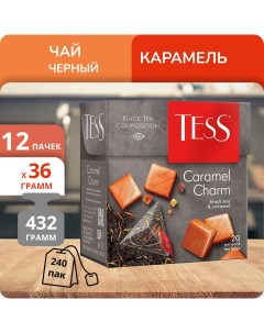 Чай черный Caramel Charm 1 8г х 20 12 шт Tess