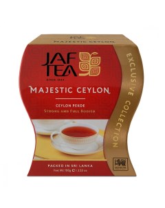 Чай Majestic Ceylon черный листовой 100 г Jaf tea
