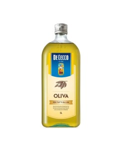 Масло оливковое рафинированное высшего качества Oiol di Oliva классическое 1л De cecco