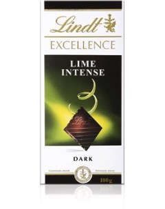 Шоколад Excellence Темный с лаймом 100 г Lindt