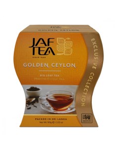 Чай Golden Ceylon черный листовой ОРА 100 г Jaf tea