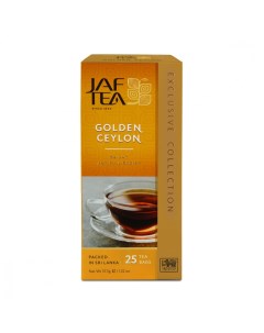 Чай Golden Ceylon черный 25 пакетиков Jaf tea