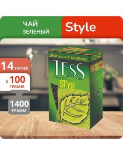 Чай Style Green 100 г 14 шт Tess