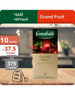 Чай Grand Fruit гранулированный 1 5г х 25 10 шт Greenfield