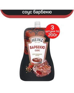 Соус томатный Барбекю 3 шт по 200 г Heinz