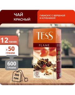 Чай Flame Herbal 2 г х 25 пакетиков 10 шт Tess