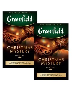 Чай черный Christmas Mystery 100 г x 2 шт Greenfield