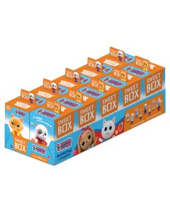 Мармелад SWEET BOX Кошечки собачки с подарком в коробочке 10 шт по 10 г Конфитрейд