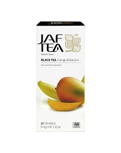 Чай черный Mango Banana в пакетиках 1 5 г х 25 шт Jaf tea