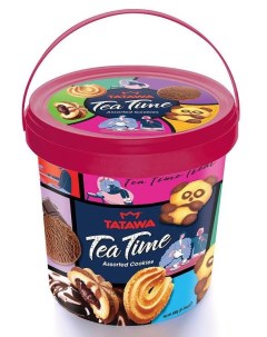 Печенье сдобное Tea Time ассорти 400 г Tatawa