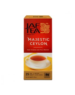 Чай Majestic Ceylon черный 25 пакетиков Jaf tea