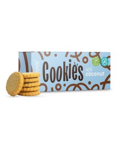 Протеиновое печенье Cookies без сахара с кокосом 130 г Ostrovit