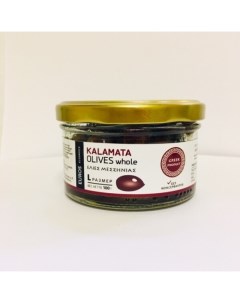 Оливки Каламата с косточкой 100 г Ecogreece