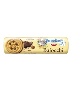 Печенье Baiocchi сахарное какао ореховый крем 168 г Mulino bianco