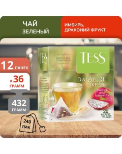 Чай зеленый Daiquiri Breeze 1 8г х 20 12 шт Tess