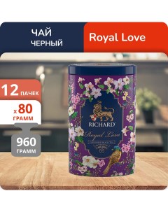 Чай черный Royal Love 80 г 12 шт Richard