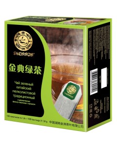 Чай зеленый традиционный 100пак 1901 Shennun