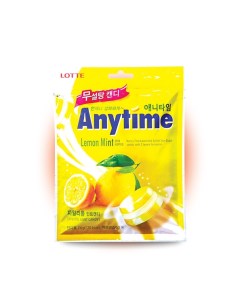 Карамель Anytime лимон 74 гр 20 шт Lotte