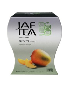 Чай зеленый со вкусом манго 100 г Jaf tea