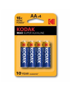 Батарейки Max АА 4 шт Kodak