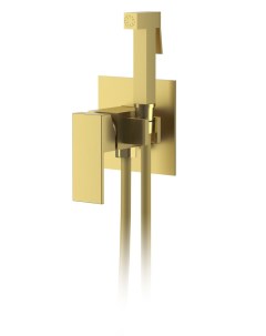 Гигиенический душ Bayern Liszt DA1514507 встраиваемый матовое золото D&k