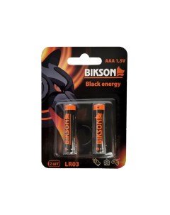 Батарейки щелочные алколиновые SUPER ААА 1 5В BN0551 2шт мизинчиковые Bikson