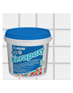 Затирка Kerapoxy 100 Белая 10 кг Mapei