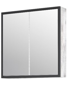 Зеркальный шкаф Айрон 70 SD 00000280 Черный антик Corozo