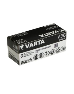 Батарейка Varta Silver Oxide 393 1BL 1 55 В блистер 1 шт 10 шт Nobrand