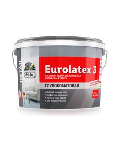 Retail ВД краска EUROLATEX 3 2 5 л Н0000003405 Dufa