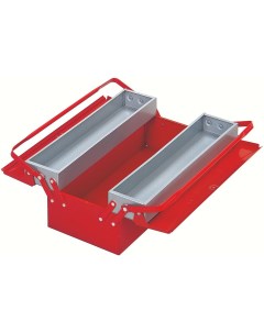 Раскладной ящик для инструментов металлический 190х300х150 3 секции 8410336103 Izeltas