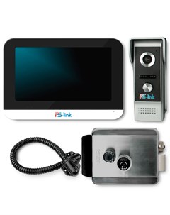 Комплект IP видеодомофона с электромеханическим замком KIT DB10 SS SD IP POE Ps-link