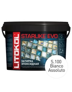 Затирка STARLIKE EVO S 100 Bianco Assoluto 2 5 кг Litokol
