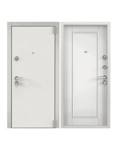 Дверь входная Torex для квартиры металлическая Сomfort 950х2050 правая белый бежевый Torex стальные двери