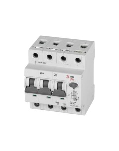 Выключатель автоматический дифференциального тока 3P N C25 30мА тип АC защита 230В АВДТ 4 Era