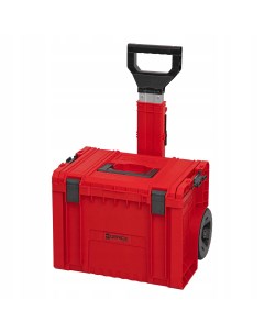 Ящик для инструментов на колесах System PRO Red Ultra HD Cart Qbrick
