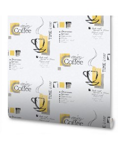 Caffe 168472 19 обои виниловые на флизелиновой основе 1 06х10м белые Wallsecret
