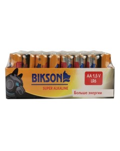 Батарейки щелочные алколиновые АА 1 5V showbo BN0532 40шт пальчиковые Bikson